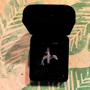 WYLAND Sterling Dolphin Pendant - Made in Hawaii